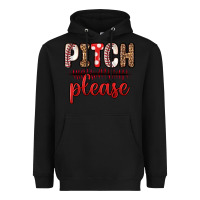 Black pitch please Heavyweight Hoodie - Zillion Design Studio
