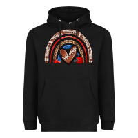 Football Rainbow Heavyweight Hoodie | Teevron