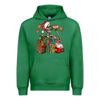 Emerald christmas skeleton coffee Urban Hoodie - Jasminsmagicworld
