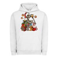 Pigment Lunar Rock christmas skeleton coffee Urban Hoodie - Jasminsmagicworld