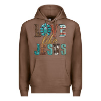 Chestnut love like jesus Premium Hoodie - Artiststas