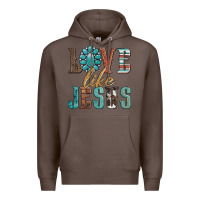 Coffee love like jesus Premium Hoodie - Artiststas