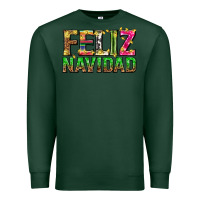 Sports Green feliz navidad with pattern Premium Sweatshirt - texasbilliewilder