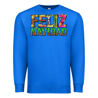 True Royal feliz navidad with pattern Premium Sweatshirt - texasbilliewilder