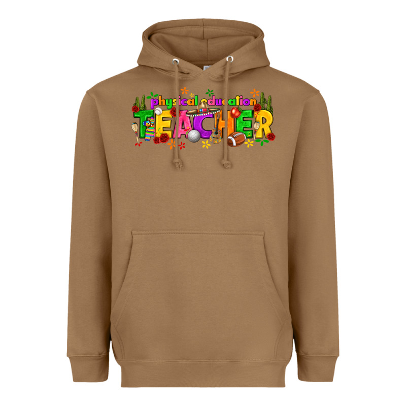 Physical Education Teacher Cinco De Mayo Heavyweight Hoodie by texasbilliewilder | Teevron