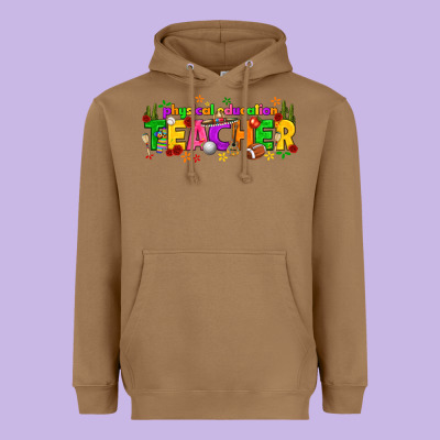 Physical Education Teacher Cinco De Mayo Heavyweight Hoodie Designed By Texasbilliewilder