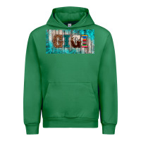 Emerald western turquoise gigi license plate Urban Hoodie - BarkalooDesign