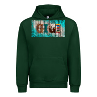 Foreset Green western turquoise gigi license plate Urban Hoodie - BarkalooDesign