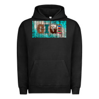 Pigment Black western turquoise gigi license plate Urban Hoodie - BarkalooDesign