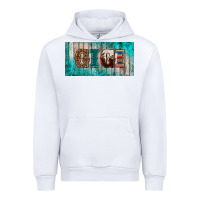 White western turquoise gigi license plate Urban Hoodie - BarkalooDesign