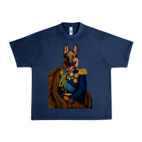 Navy Pet Portraits, Custom Pet Portraits, Renaissance Pet Portraits, Custom Urban Heavy Tee - RanaPortraitStore