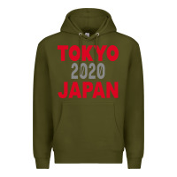 Army Green Tokyo 2020 Japan Premium Hoodie - Bettercallsaul