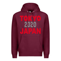 Burgundy Tokyo 2020 Japan Premium Hoodie - Bettercallsaul