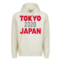 Oatmeal Heather Tokyo 2020 Japan Premium Hoodie - Bettercallsaul