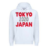 White Tokyo 2020 Japan Premium Hoodie - Bettercallsaul