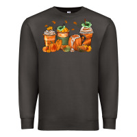 Smoke pumpkins coffee cups Premium Sweatshirt - Zillion Design Studio