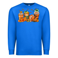 True Royal pumpkins coffee cups Premium Sweatshirt - Zillion Design Studio