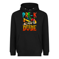 Black pre k dude Heavyweight Hoodie - texasbilliewilder