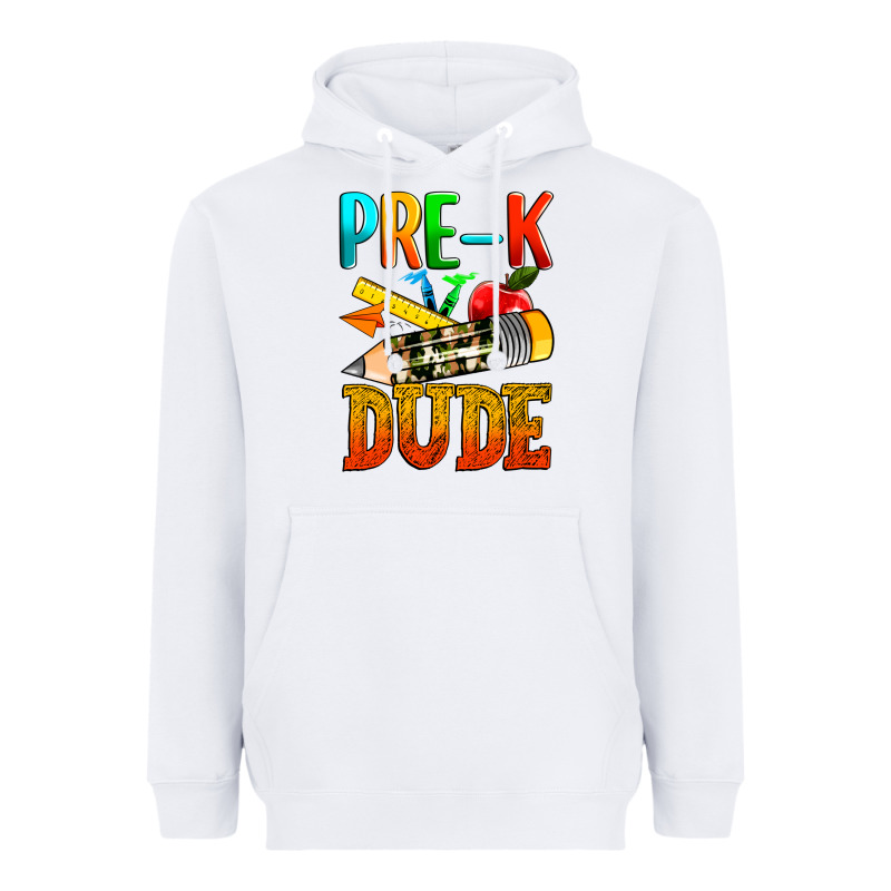 Pre K Dude Heavyweight Hoodie by texasbilliewilder | Teevron