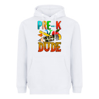 White pre k dude Heavyweight Hoodie - texasbilliewilder