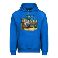 Cobalt country mama Urban Hoodie - NancyCooperArtShop