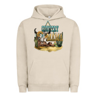Pigment French Oak country mama Urban Hoodie - NancyCooperArtShop