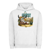 Pigment Lunar Rock country mama Urban Hoodie - NancyCooperArtShop