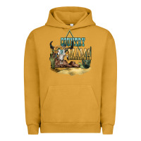 Pigment Peanut Butter country mama Urban Hoodie - NancyCooperArtShop