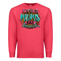 Cardinal weird moms build character Premium Sweatshirt - Zillion Design Studio
