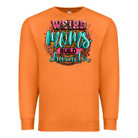 Carrot weird moms build character Premium Sweatshirt - Zillion Design Studio