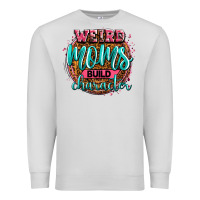Dove Grey weird moms build character Premium Sweatshirt - Zillion Design Studio