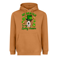 Meerkat st.patrick's day my beagle is my lucky charm Heavyweight Hoodie - RanaPortraitStore
