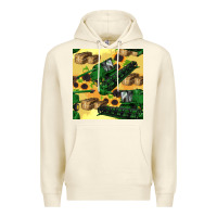 Sandshell harvester seamless pattern Premium Hoodie - BundleAndBundleShop