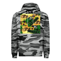 Slate Camo harvester seamless pattern Premium Hoodie - BundleAndBundleShop