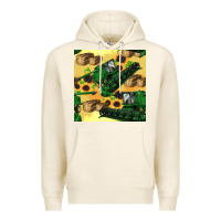Tofu harvester seamless pattern Premium Hoodie - BundleAndBundleShop