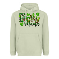 Matcha st. patrick's day one lucky mama Heavyweight Hoodie - RanaPortraitStore