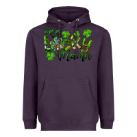 Plum st. patrick's day one lucky mama Heavyweight Hoodie - RanaPortraitStore
