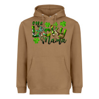 Toasted Coconut st. patrick's day one lucky mama Heavyweight Hoodie - RanaPortraitStore