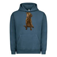 Pigment Midnight Navy chesapeake bay retriever Urban Hoodie - LillyAllenDesigns