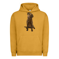 Pigment Peanut Butter chesapeake bay retriever Urban Hoodie - LillyAllenDesigns