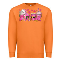 Carrot pink christmas coffee cups Premium Sweatshirt - texasbilliewilder