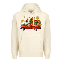 Sandshell Christmas truck Premium Hoodie - AdoDesignShop