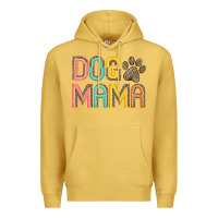 Antique Gold dog mama Premium Hoodie - JahusDesignShop