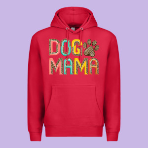 Dog Mama Premium Hoodie Designed By Jahusdesignshop