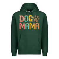 Sports Green dog mama Premium Hoodie - JahusDesignShop
