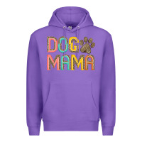 Purple dog mama Premium Hoodie - JahusDesignShop