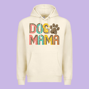 Dog Mama Premium Hoodie Designed By Jahusdesignshop