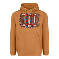 Meerkat football brushstroke Heavyweight Hoodie - Zillion Design Studio
