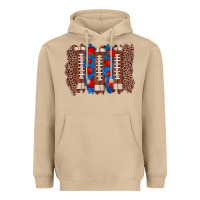 Mushroom football brushstroke Heavyweight Hoodie - Zillion Design Studio