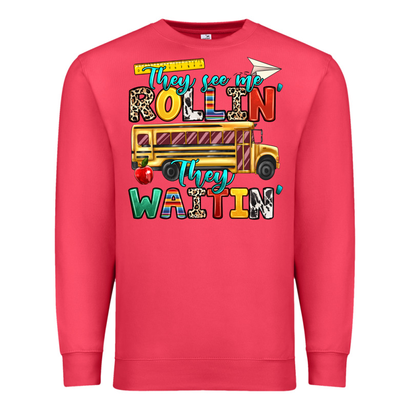 They See Me Rollin They Waitin Premium Sweatshirt by texasbilliewilder | Teevron